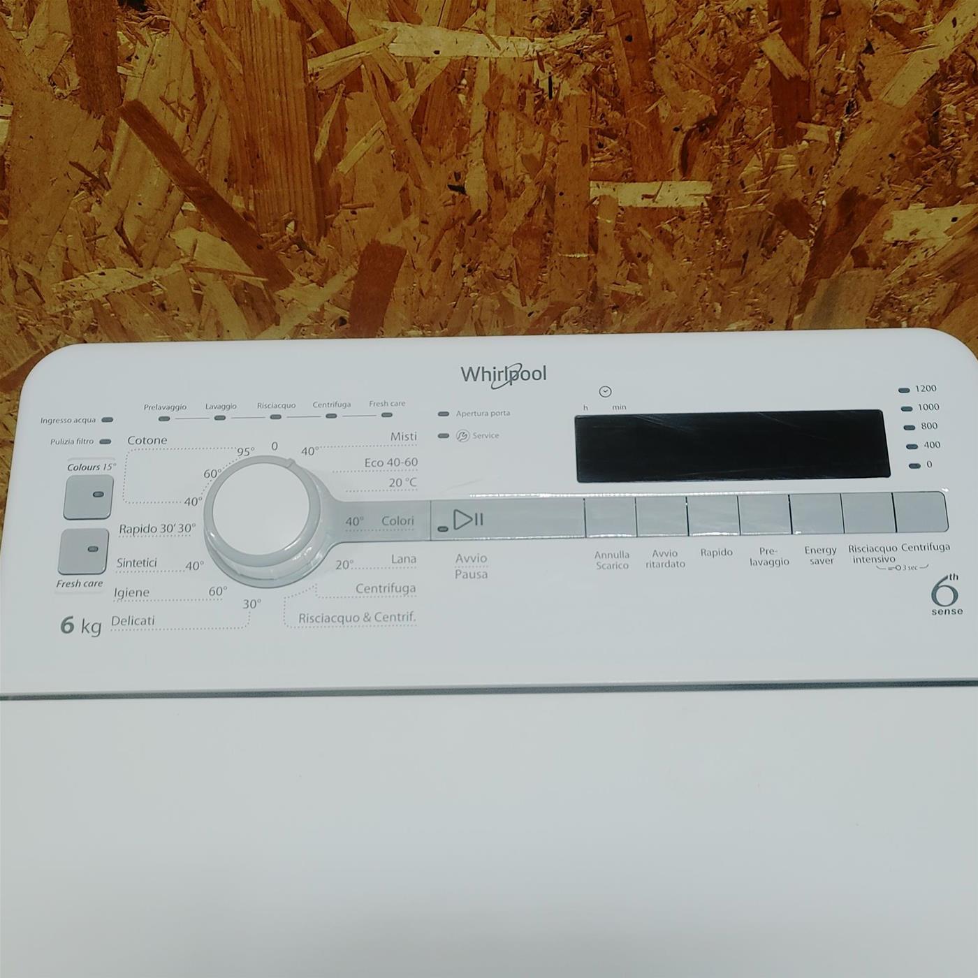 Lavatrice Whirlpool TDLR 6240S IT 6 Kg