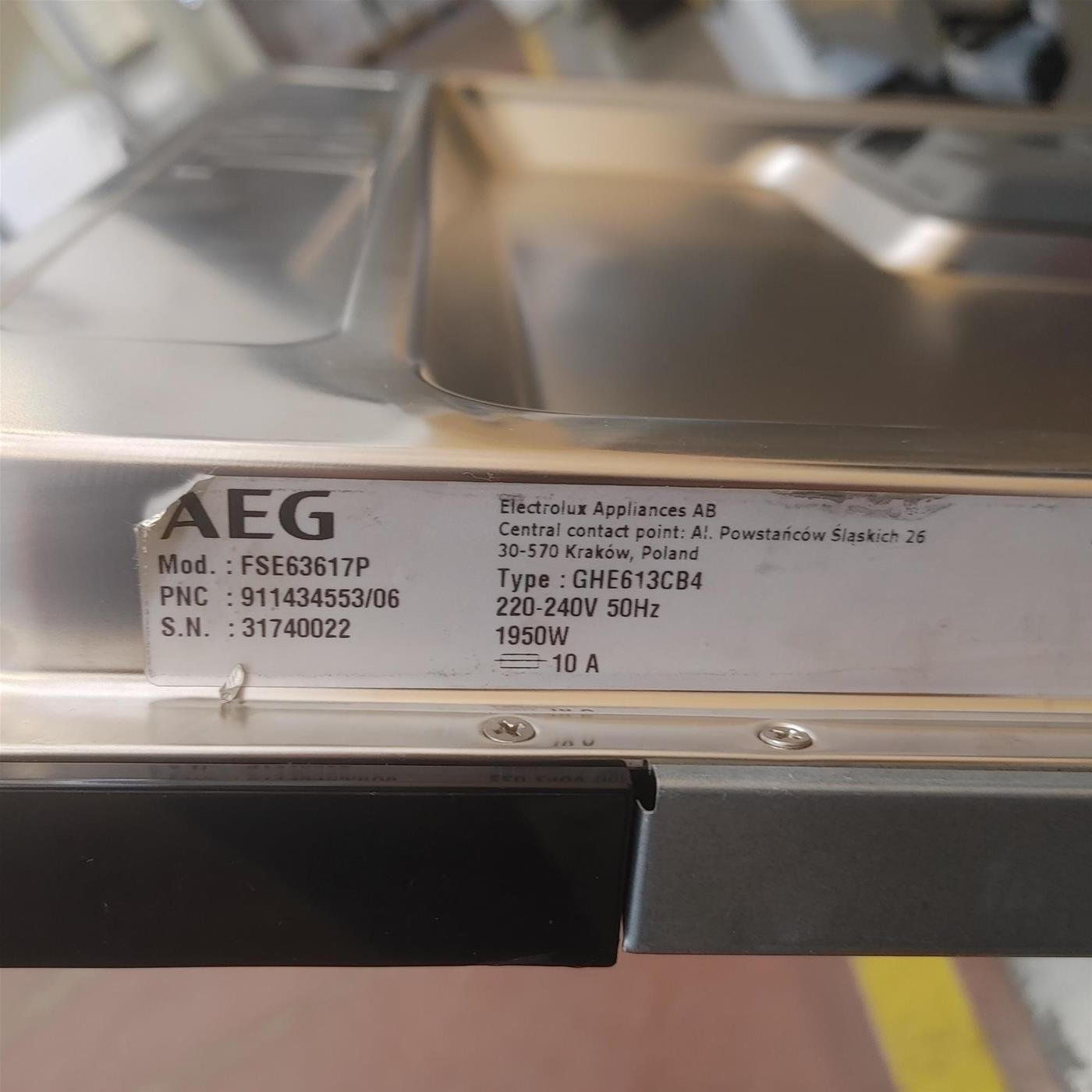 Lavastoviglie AEG FSE63617P A scomparsa totale 13 coperti