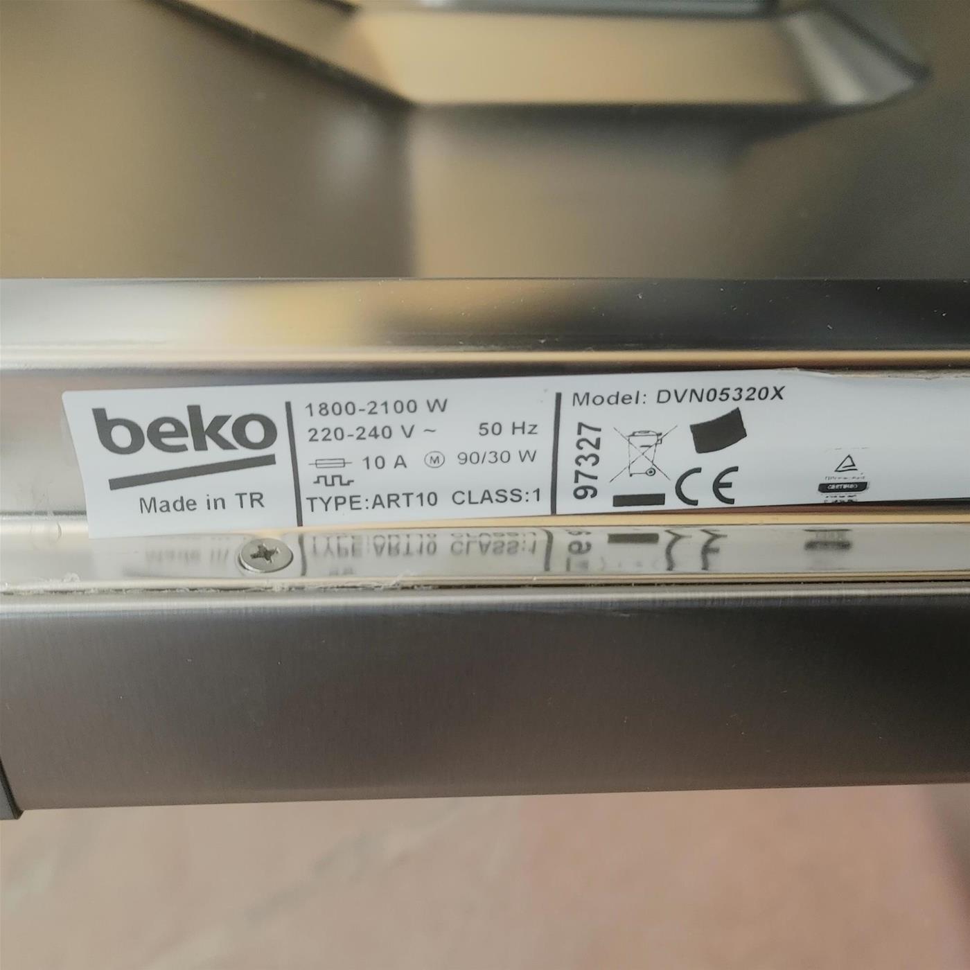 Beko DVN05320X Libera installazione 13 coperti E