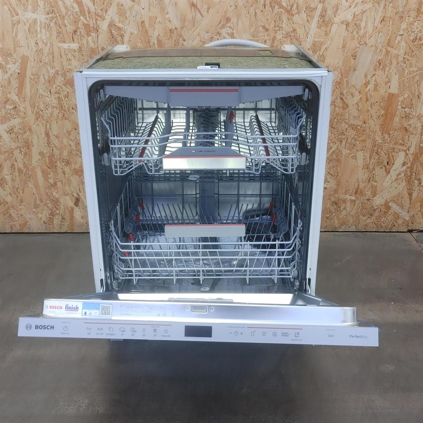 Bosch Serie 6 SMV6ZCX03E Lavastoviglie da incasso a scomparsa totale 60 cm Classe C