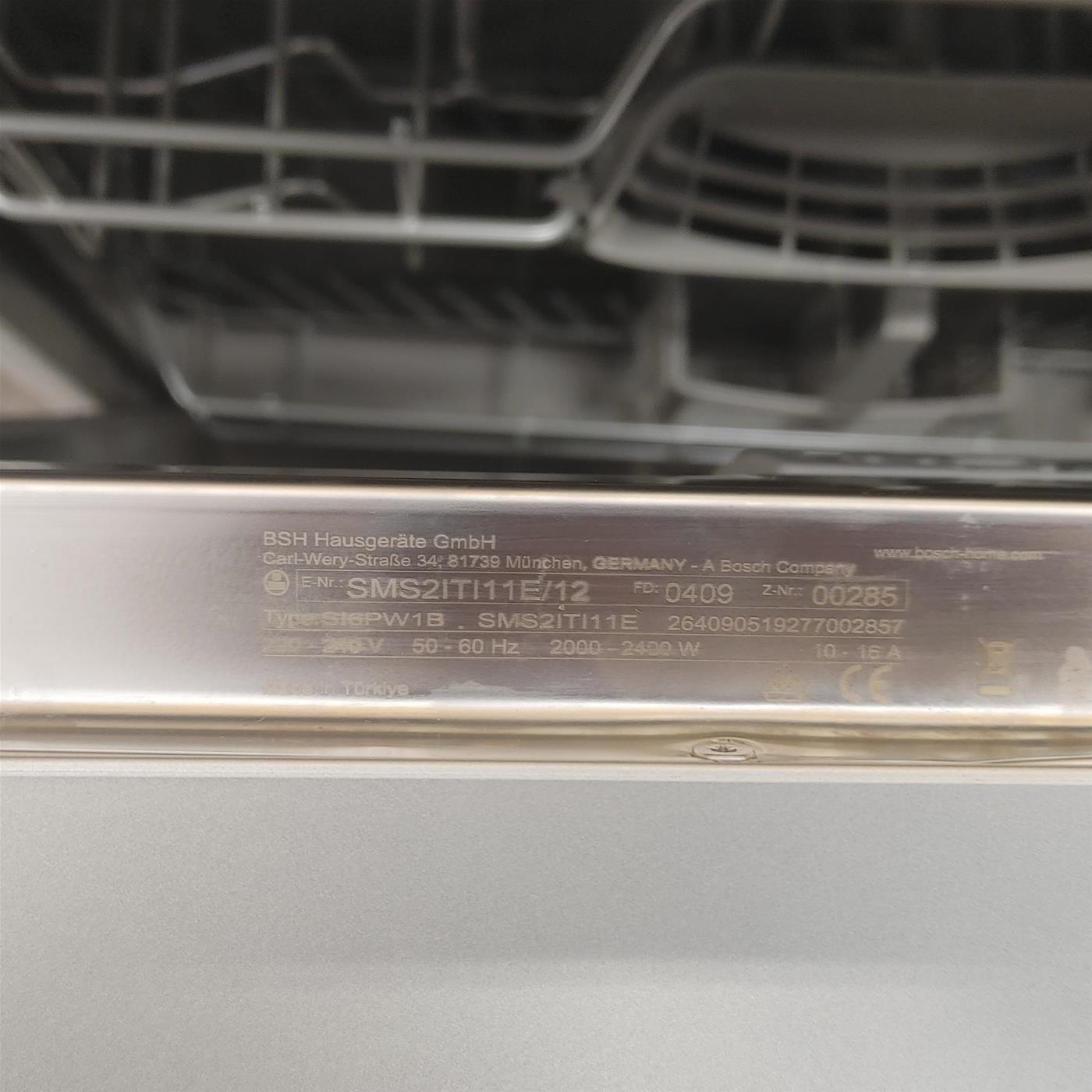 Lavastoviglie Bosch Serie 2 SMS2ITI11E libera installazione 12 coperti