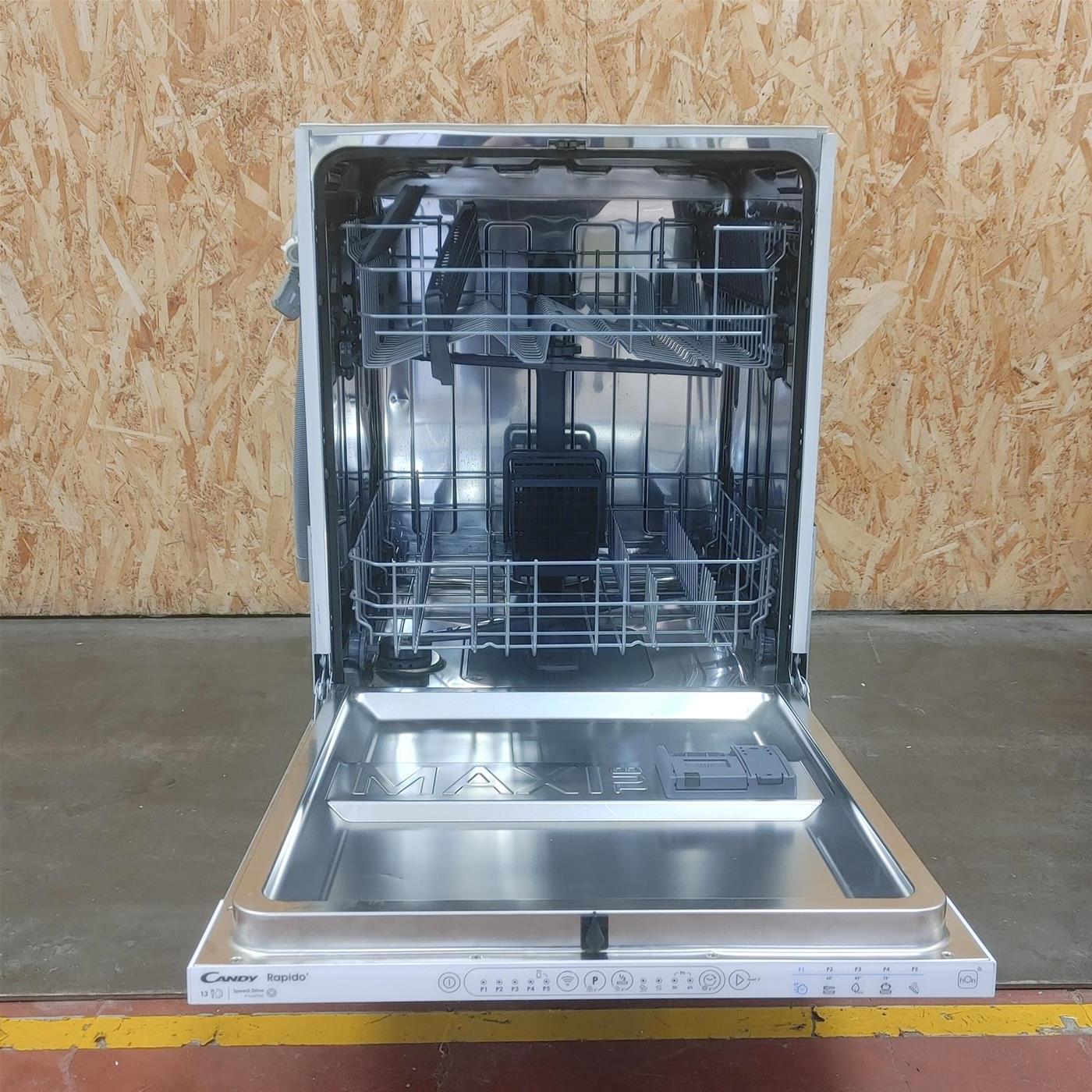 Lavastoviglie Candy RapidÓ CI 3E53L0W A scomparsa totale 13 coperti