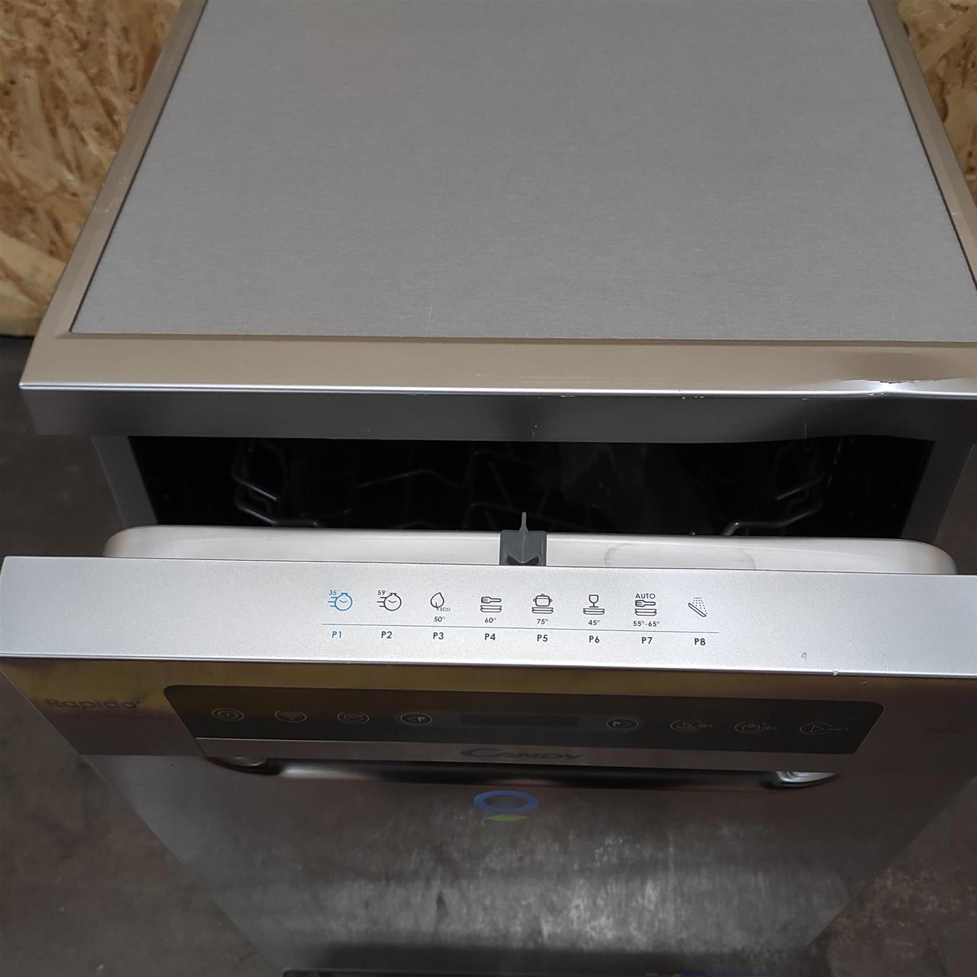 Lavastoviglie Candy RapidÓ CF0C7SB0FX Libera installazione 10 coperti