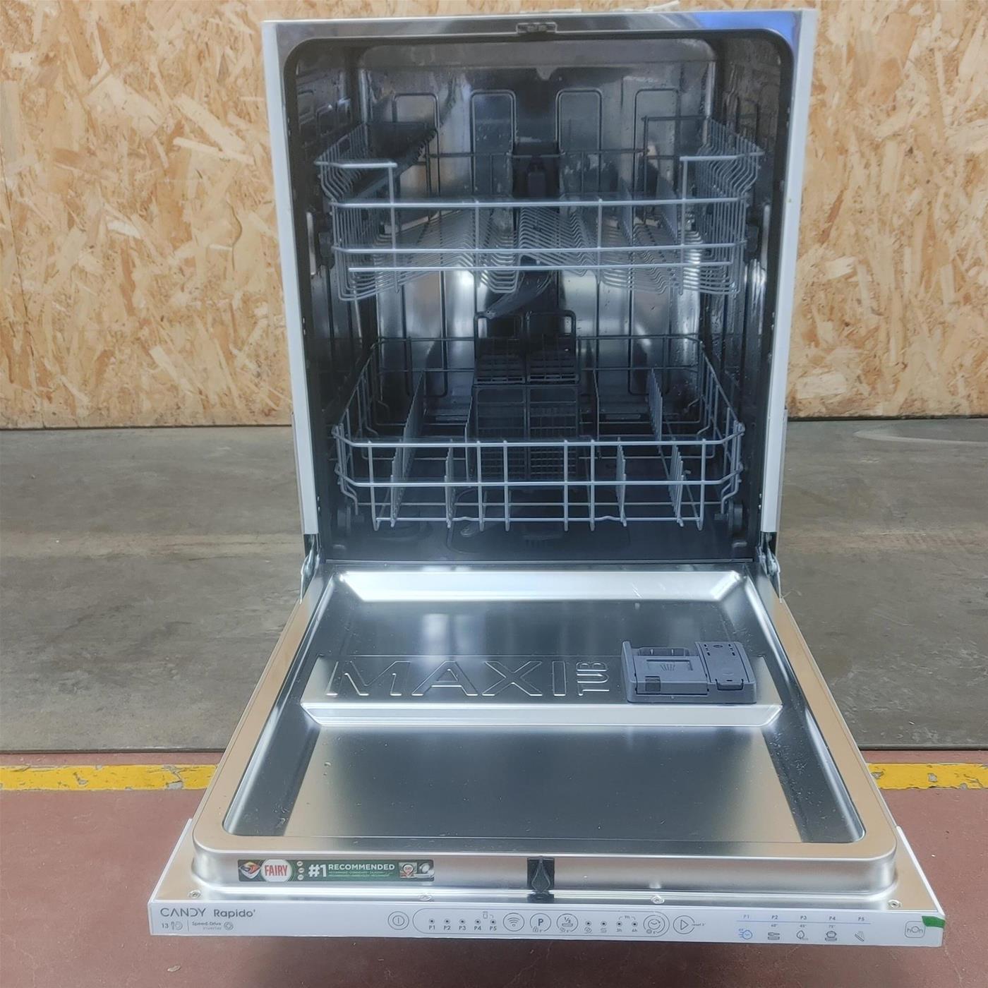 Lavastoviglie Candy RapidÓ CIP 3E7L0W A scomparsa totale 13 coperti