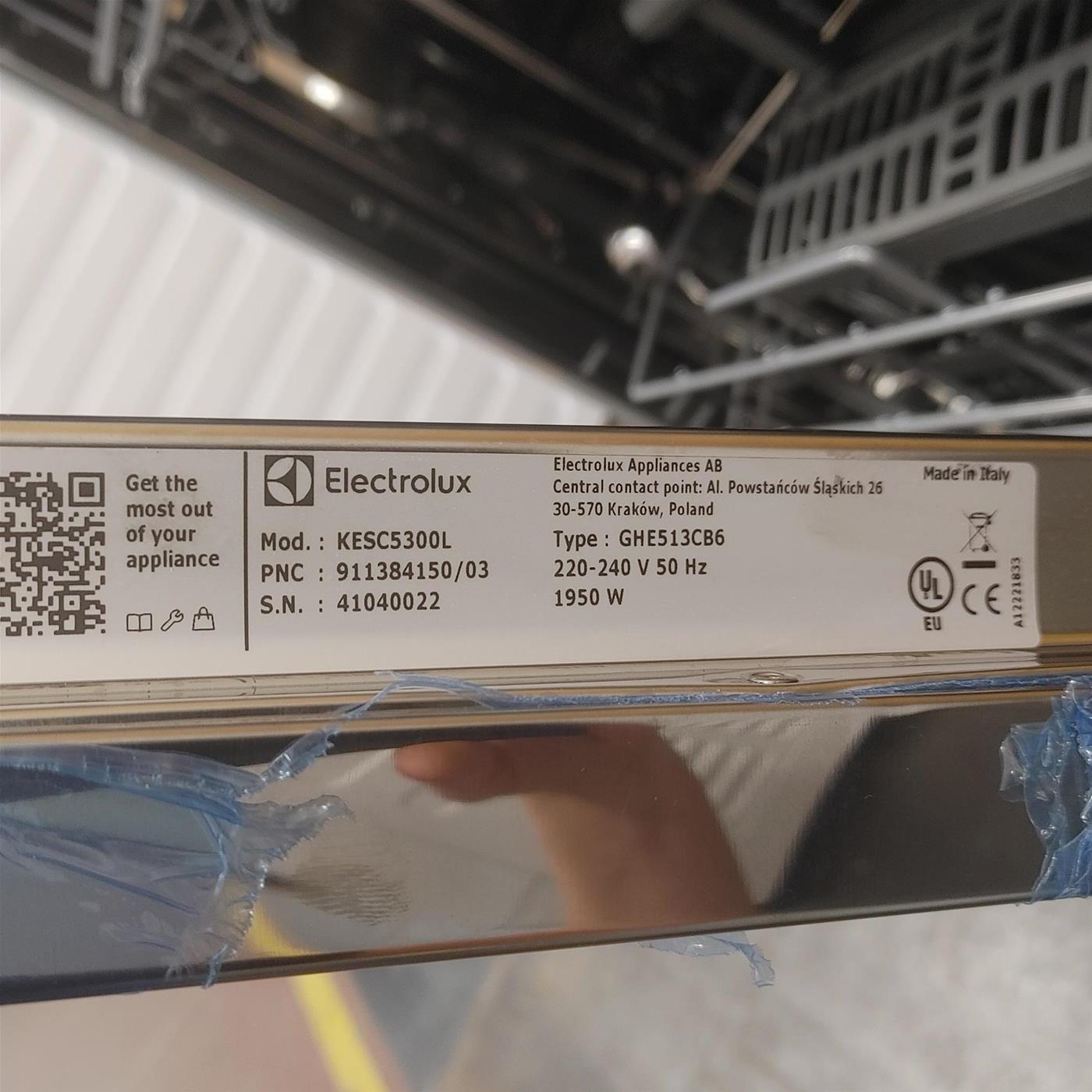 Lavastoviglie Electrolux KESC5300L A scomparsa totale 12 coperti