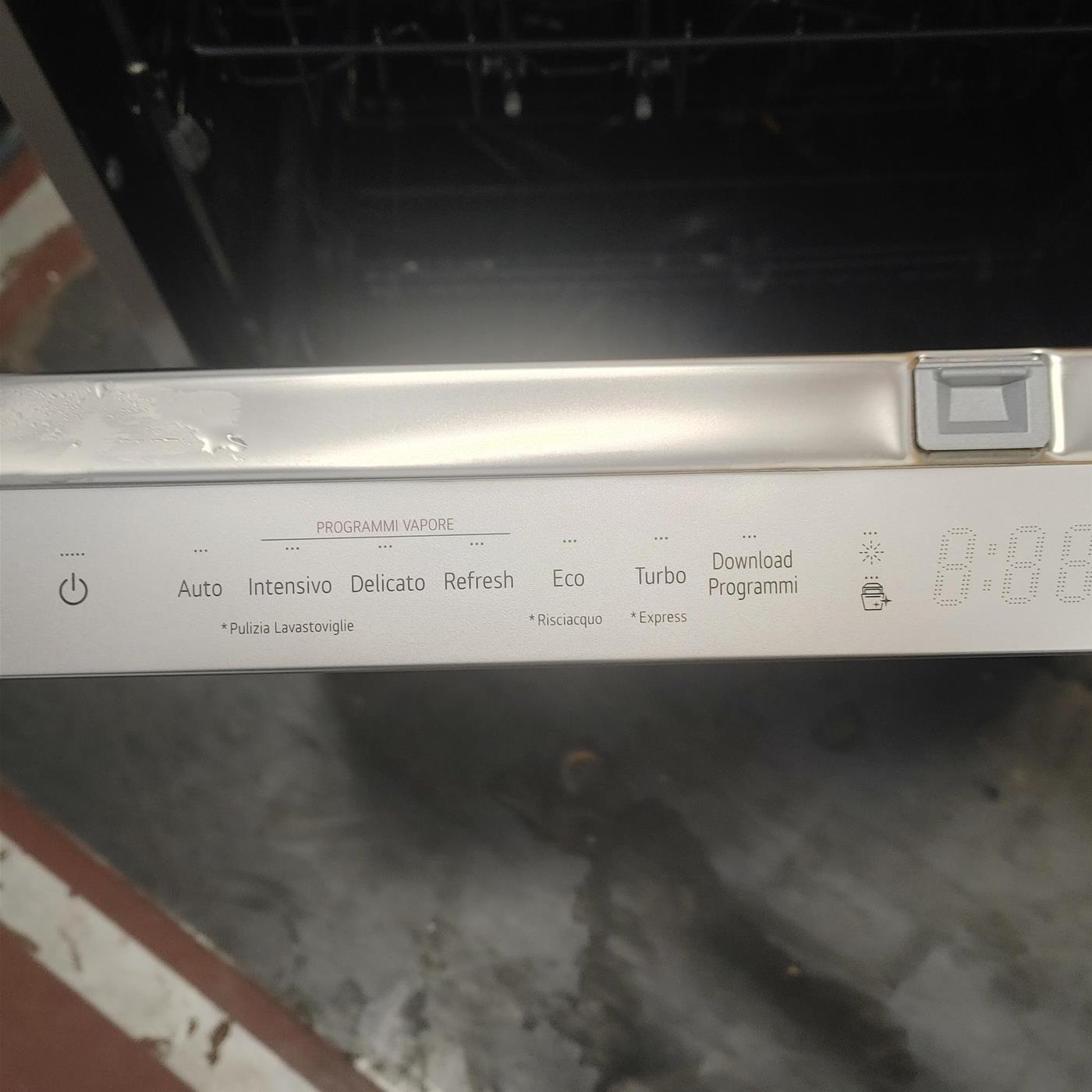 LG DF455HSS lavastoviglie Libera installazione 14 coperti C