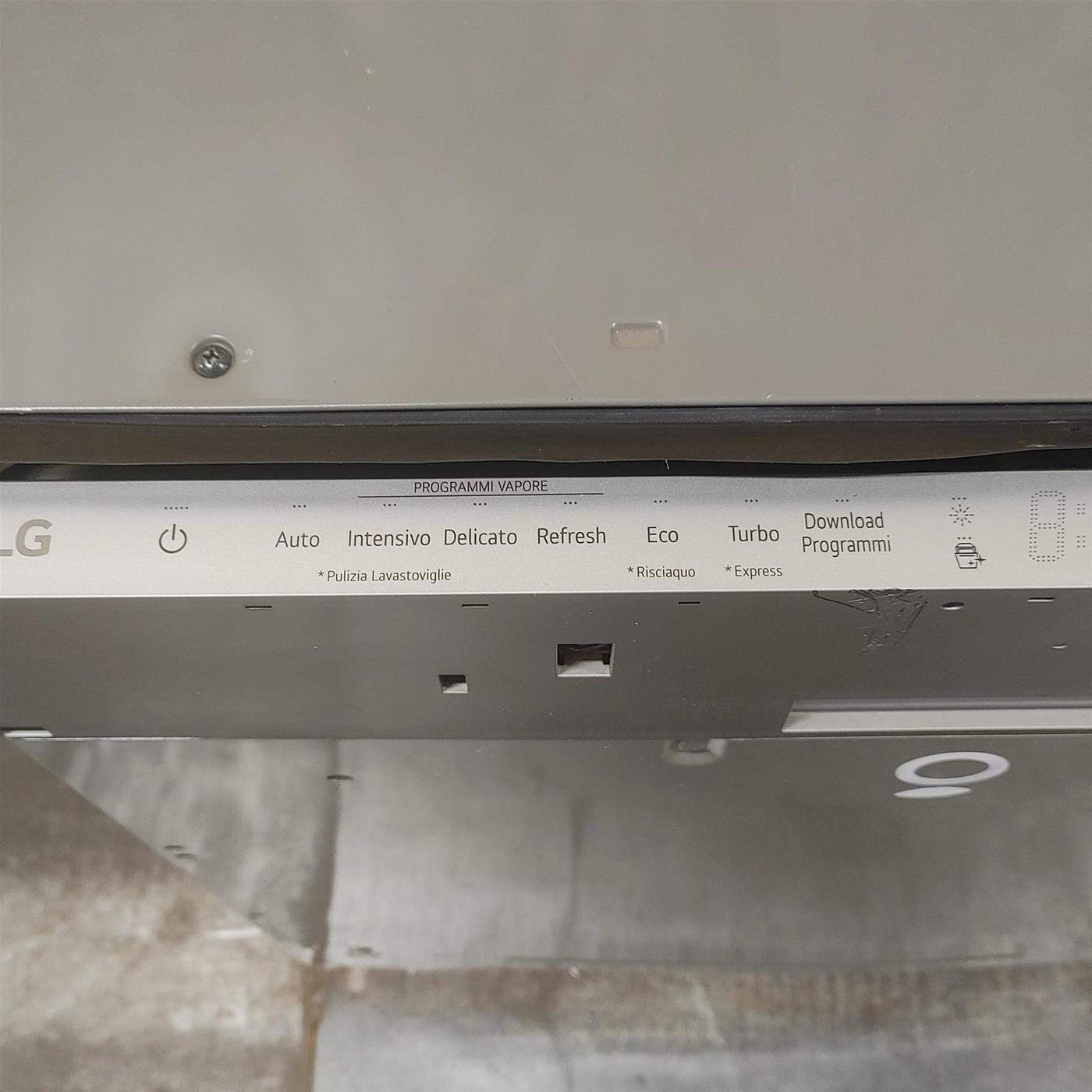 Lavastoviglie LG QuadWash DB365TXS Vapore Wi-Fi  14 coperti