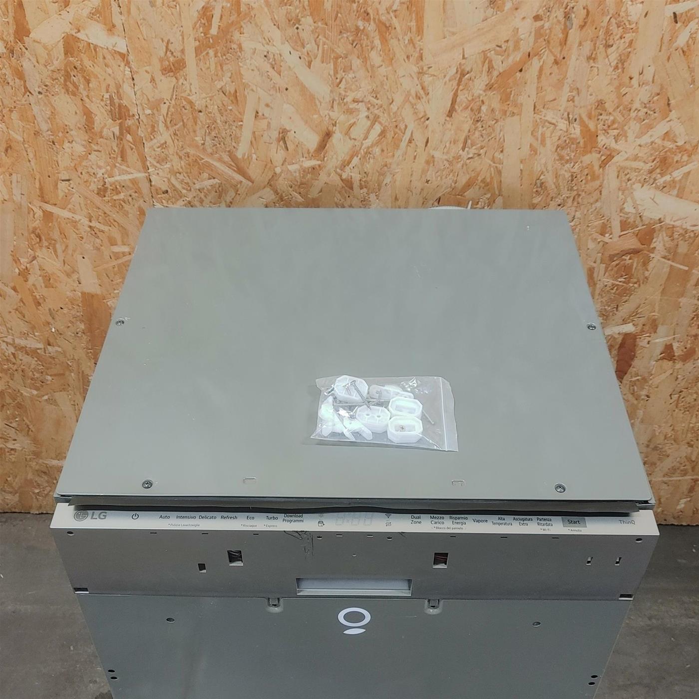 Lavastoviglie LG QuadWash DB365TXS Vapore Wi-Fi  14 coperti