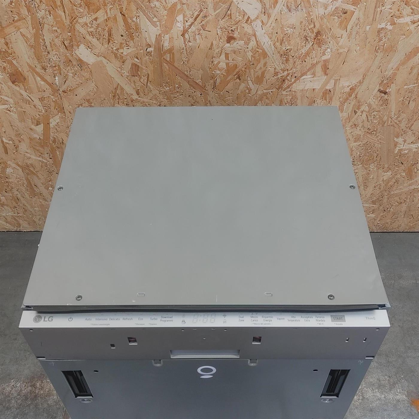 Lavastoviglie LG QuadWash DB365TXS Vapore Wi-Fi  14 coperti