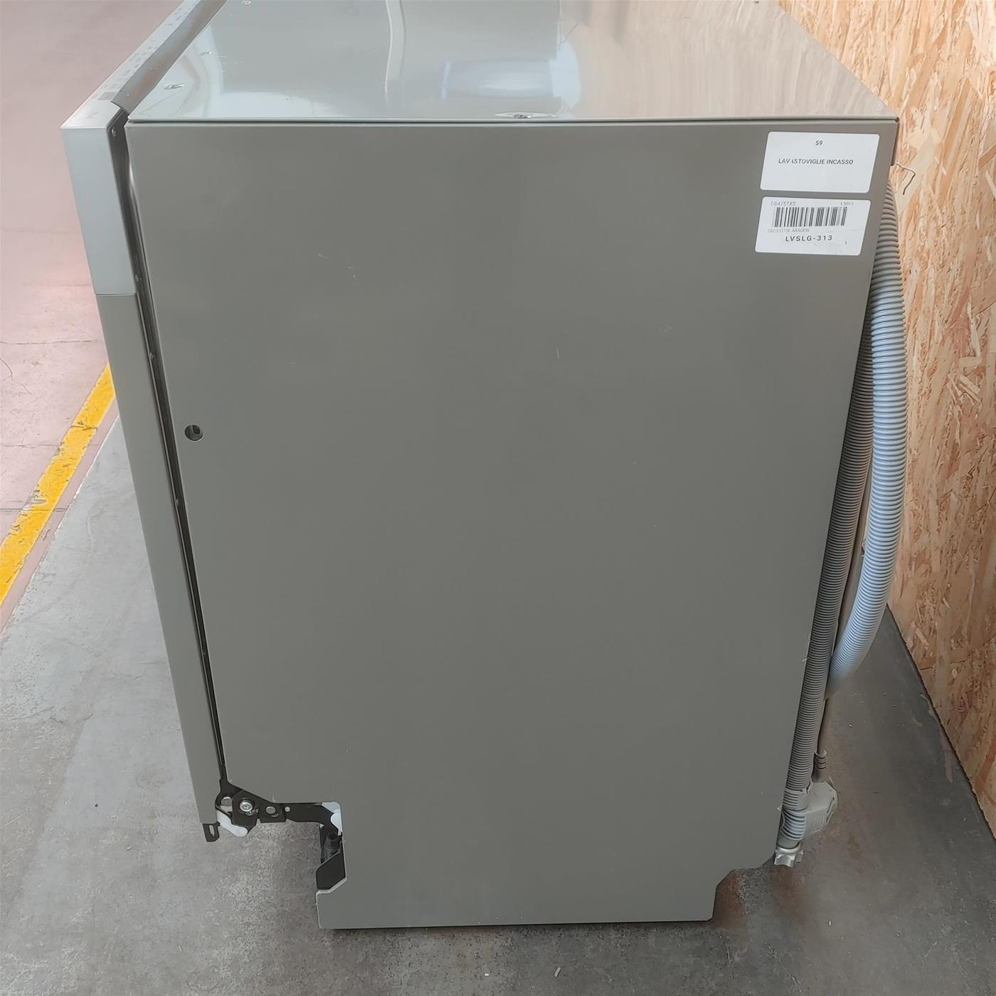 Lavastoviglie LG QuadWash DB475TXS a scomparsa totale Vapore Wi-Fi 14 coperti