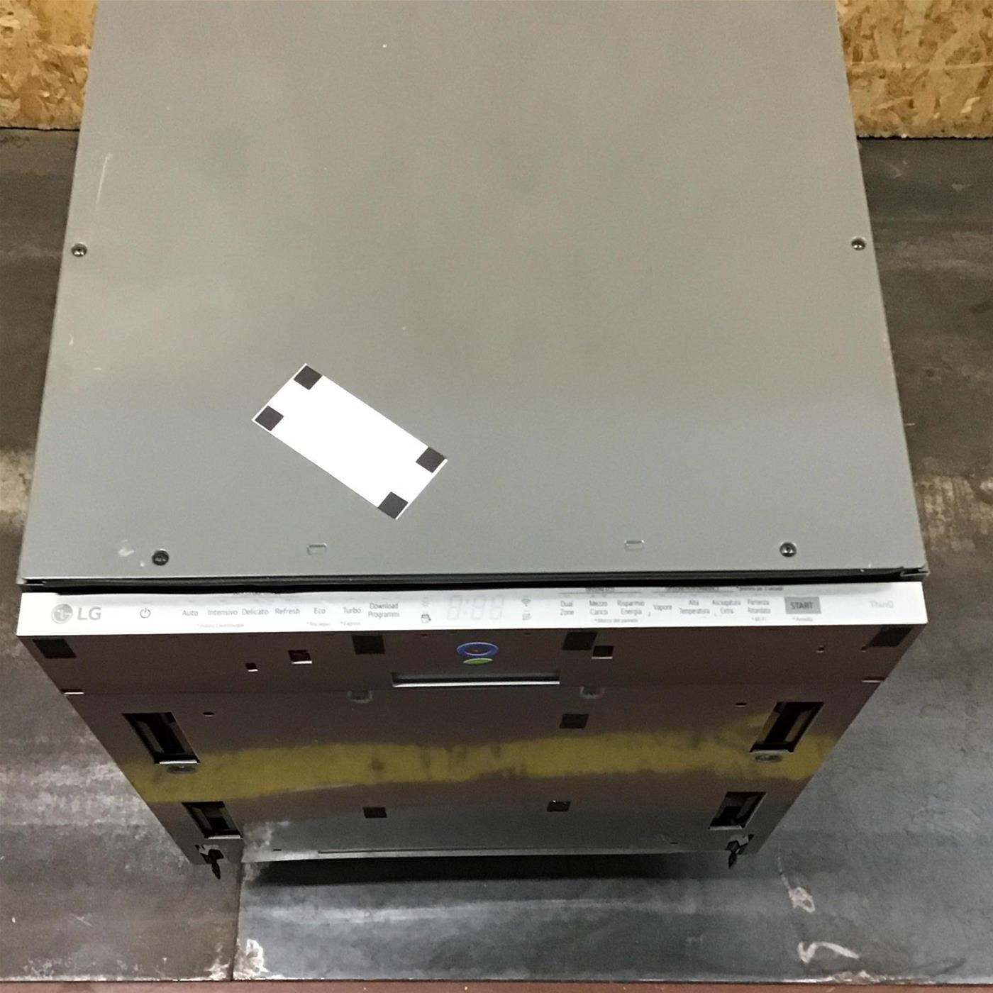 Lavastoviglie LG QuadWash DB365TXS Vapore Wi-Fi  14 coperti