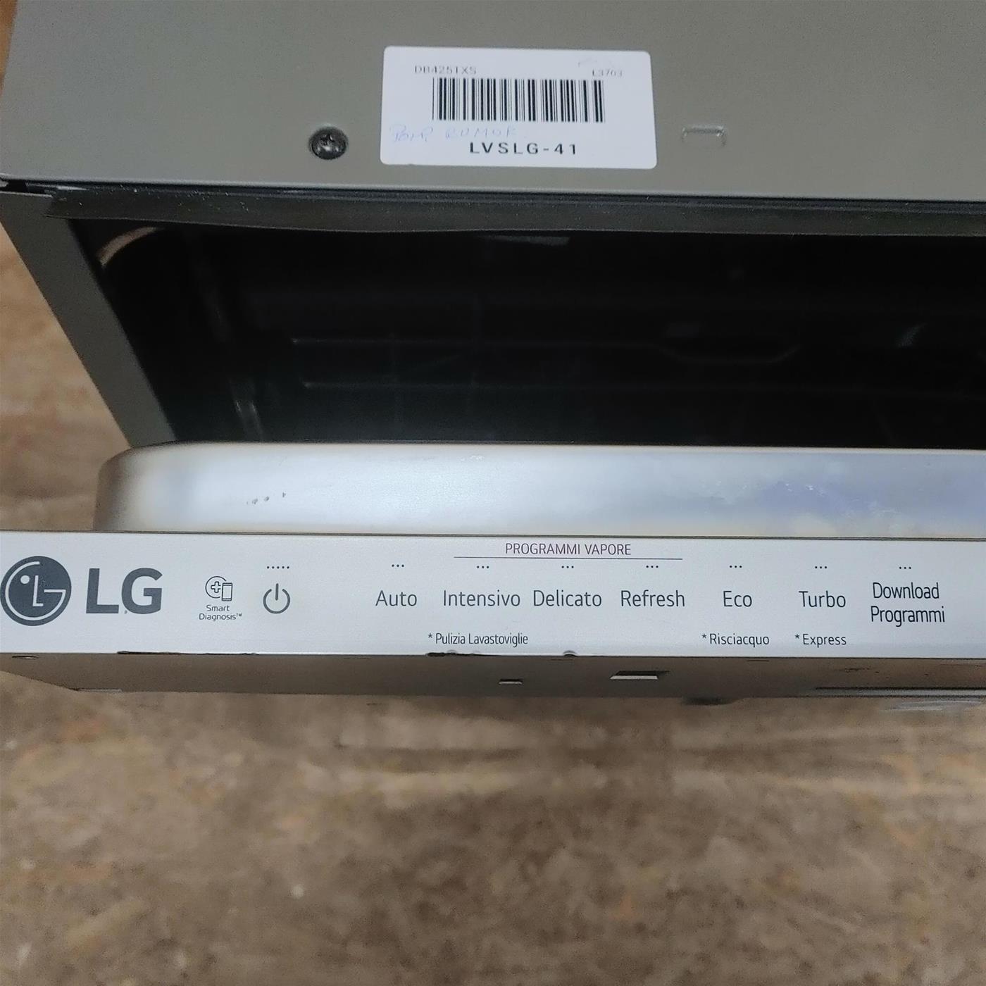 LG DB425TXS lavastoviglie A scomparsa totale 14 coperti D