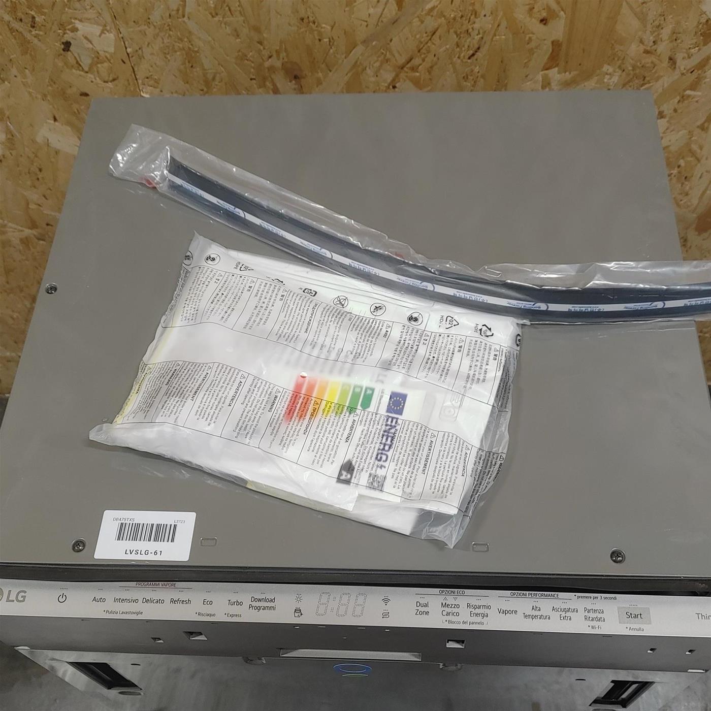 Lavastoviglie LG DB475TXS A scomparsa totale 14 coperti A