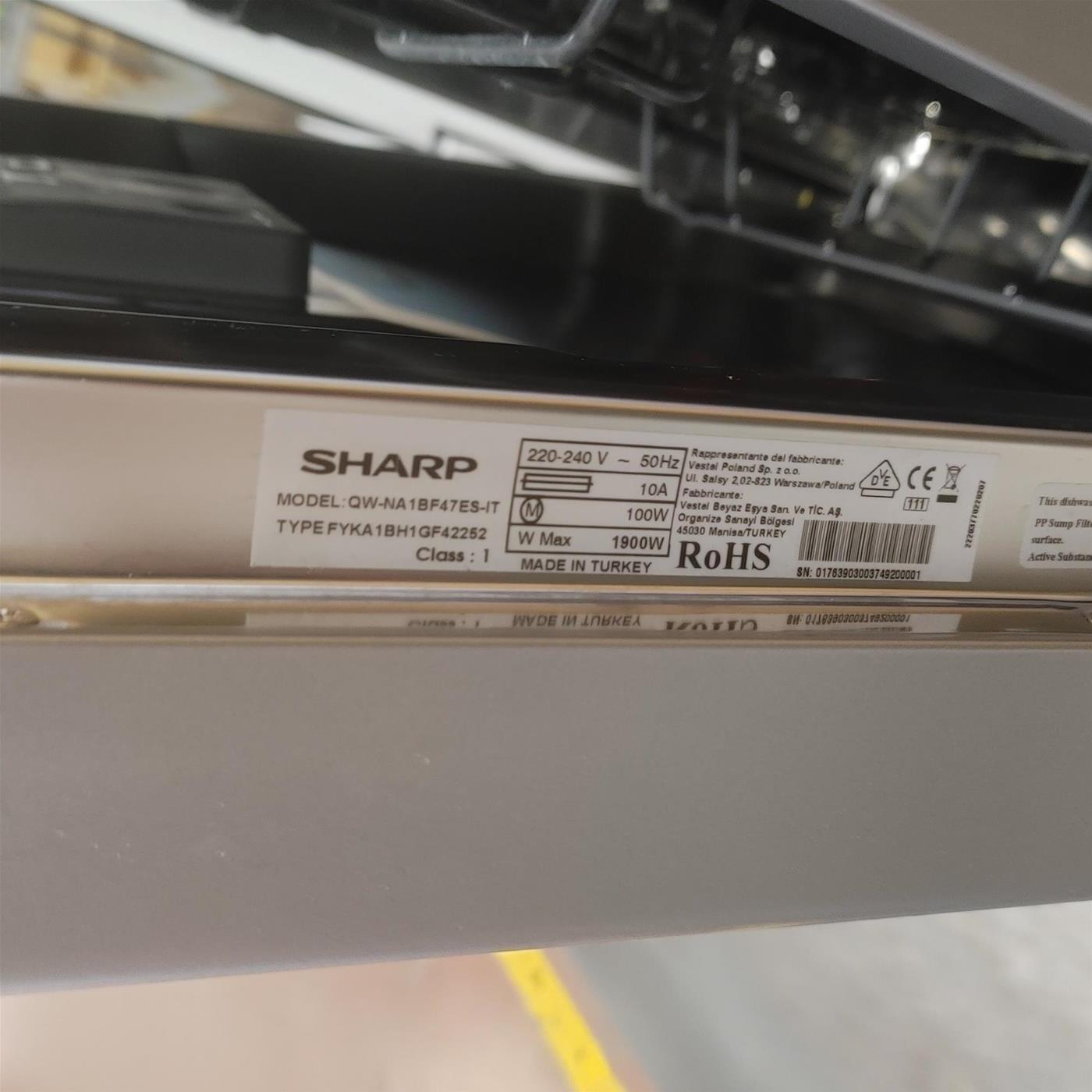 Lavastoviglie Sharp QW-NA1BF47ES 13 coperti