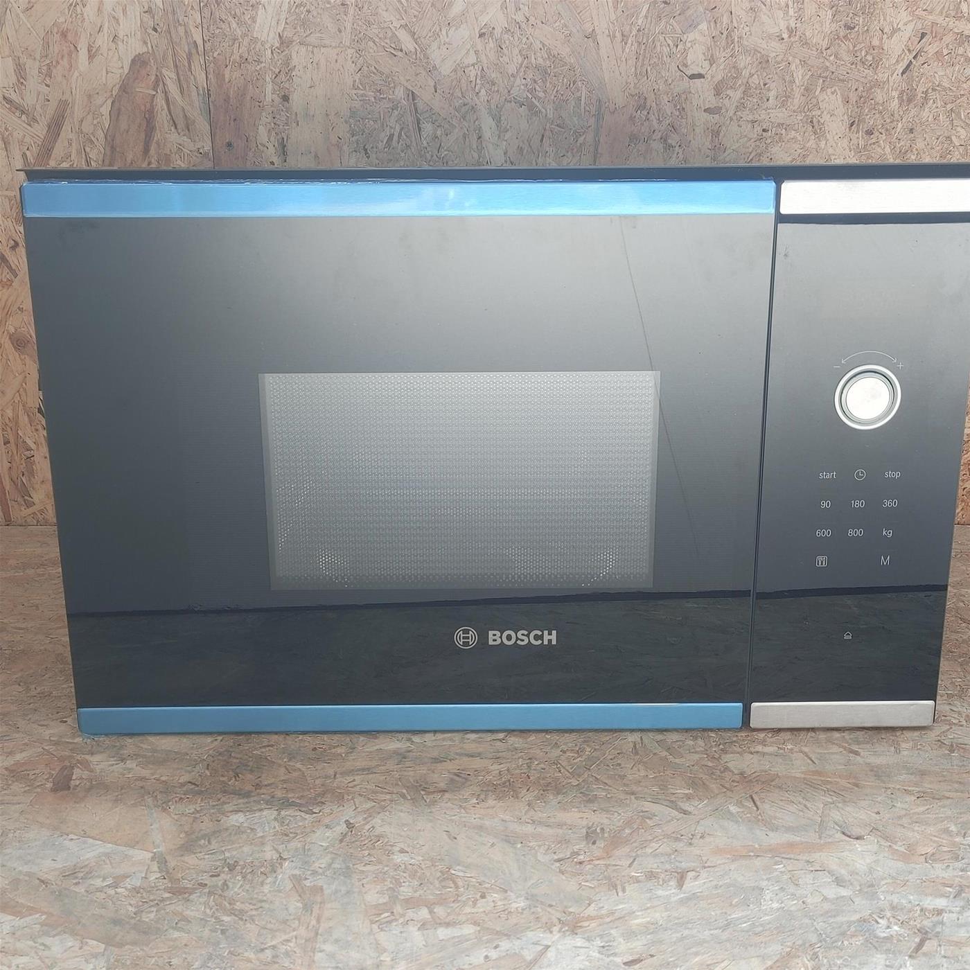 Bosch Serie 6 BFL524MS0 Incasso Solo microonde 20L 800W Nero, Acciaio inossidabile forno a microonde