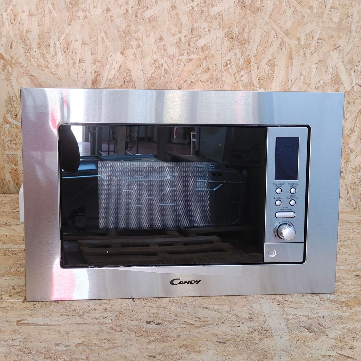 Candy MIG1730DX Da incasso Solo microonde 17 L 1000 W Argento