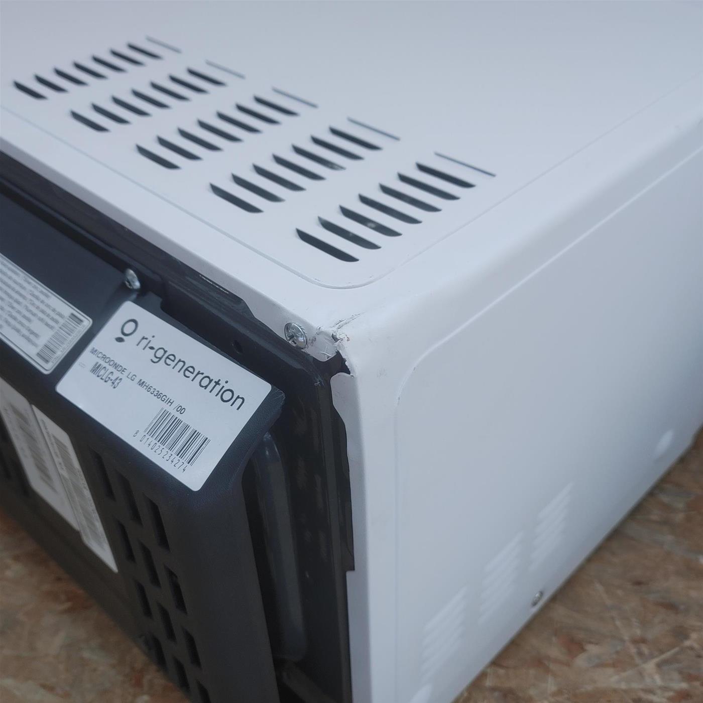 Microonde LG MH6336GIH 23 litri Grill, Smart Inverter