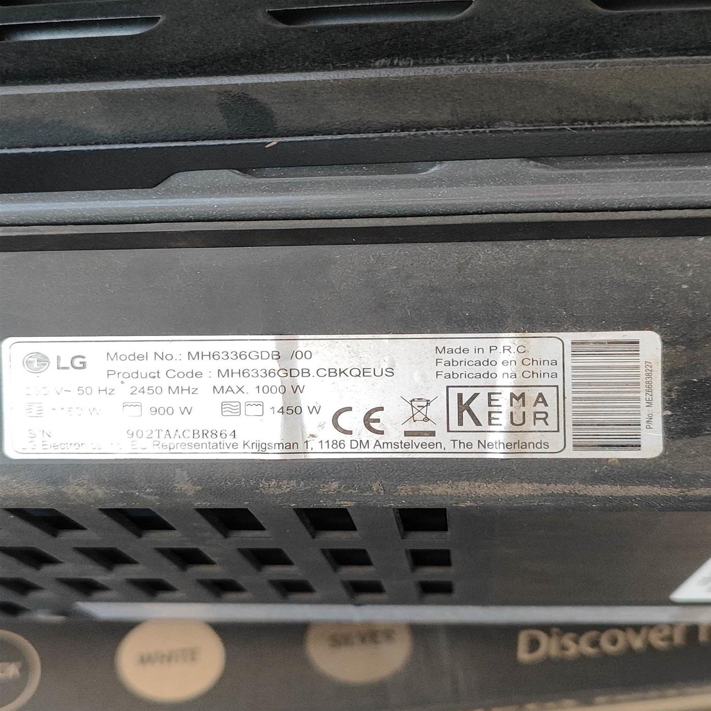 Microonde LG MH6336GDB Combinato