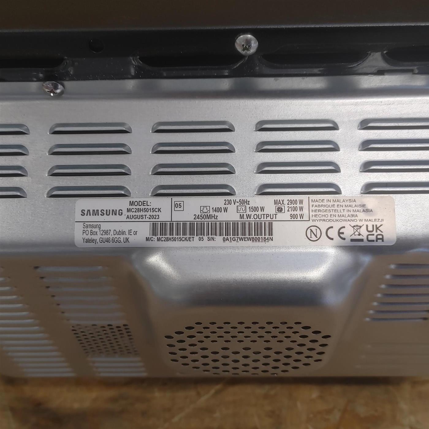 Microonde Samsung MC28H5015CK Combinato