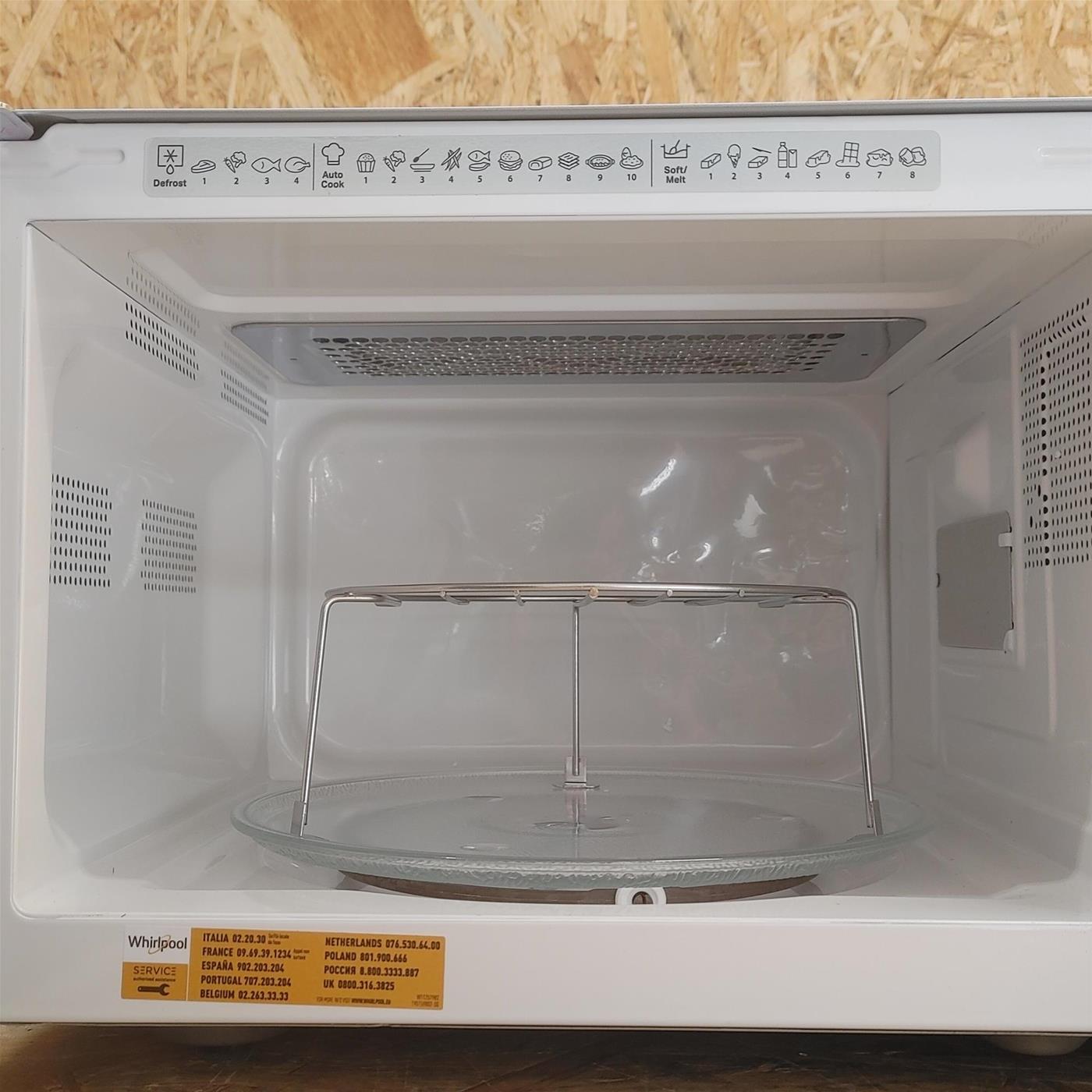 Microonde Whirlpool MWP 253 SB Cook25 libera installazione
