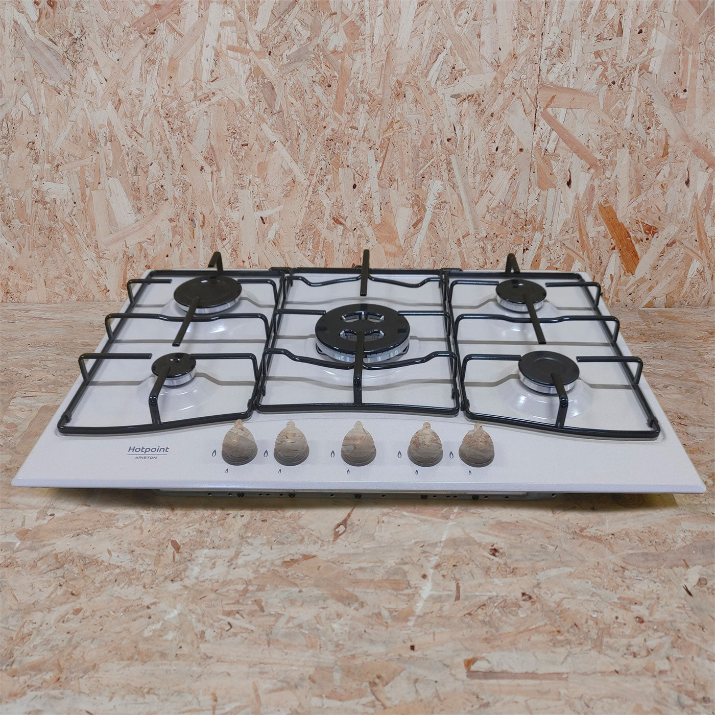 Hotpoint PCN640T(AN)R/HAPL Piano cottura Antracite Da incasso 59 cm Gas 4 Fornello(i)