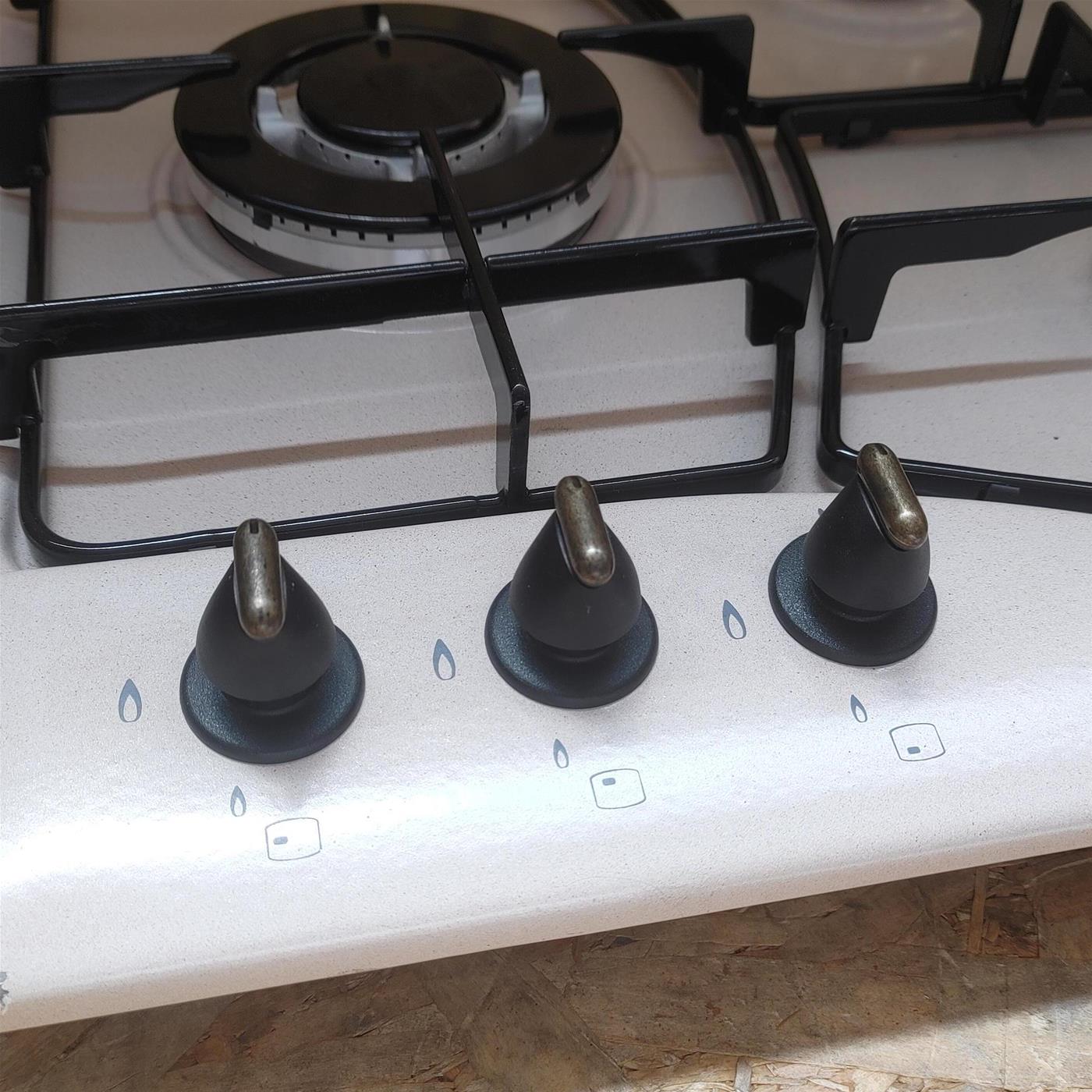 Piano Cottura da Incasso a Gas 90 cm 6 Fuochi Avena Griglie Smaltate Ariston Hotpoint Serie Tradizione PHN 960MST (AV) R/HA - PHN960MSTAVRHA