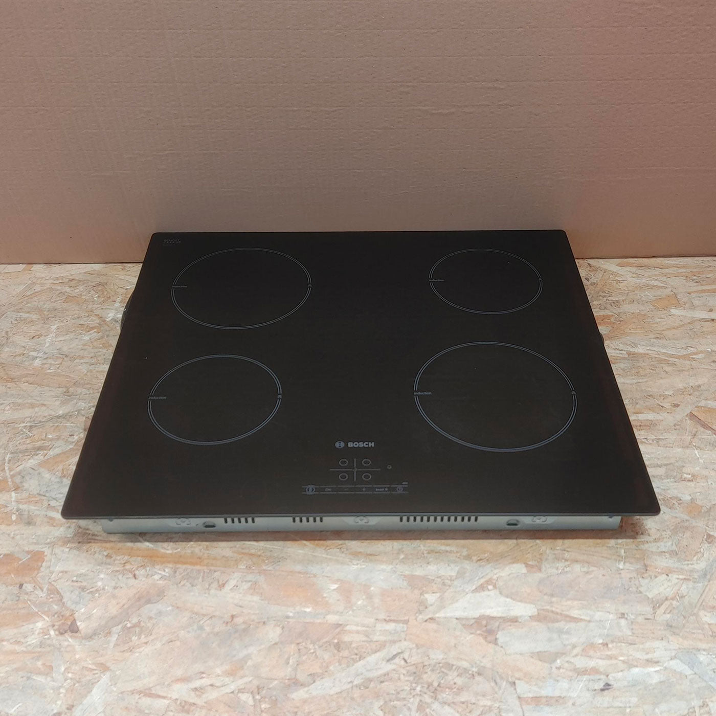 Piano cottura Bosch Serie 4 PVS611BB6E Nero Incasso 60 cm Piano cottura a induzione 4 zona(e)