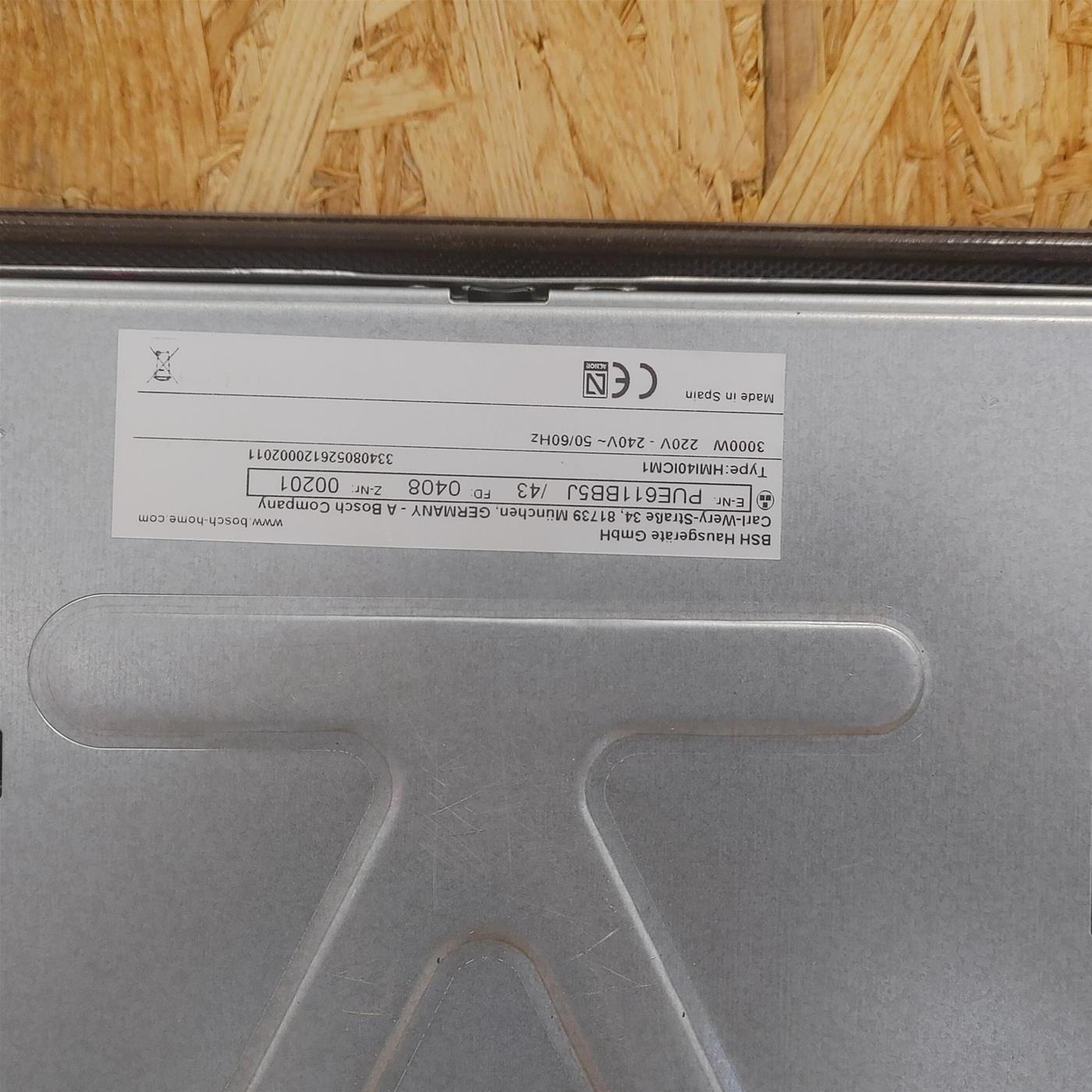 Piano cottura Bosch Serie 4 PUE611BB5J a induzione 4 zone