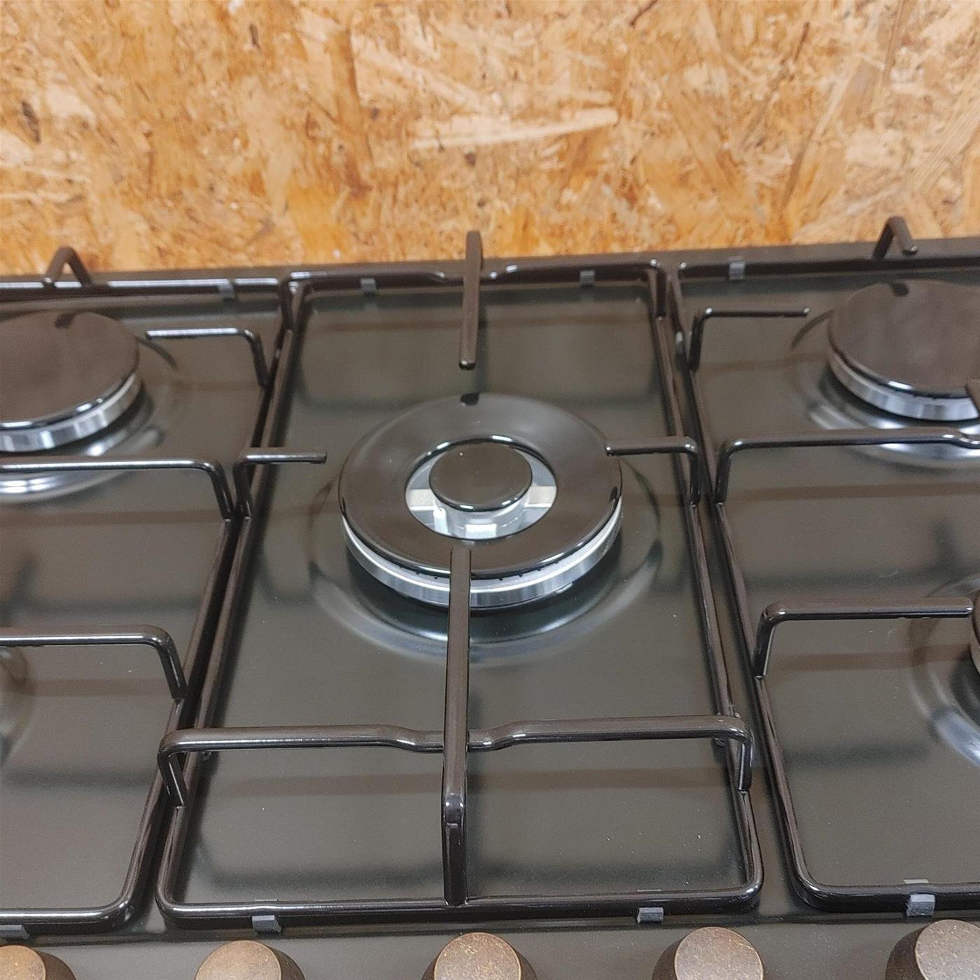 Candy Classic CHW74WGTGH Antracite Incasso 75 cm Gas 5 zona(e)