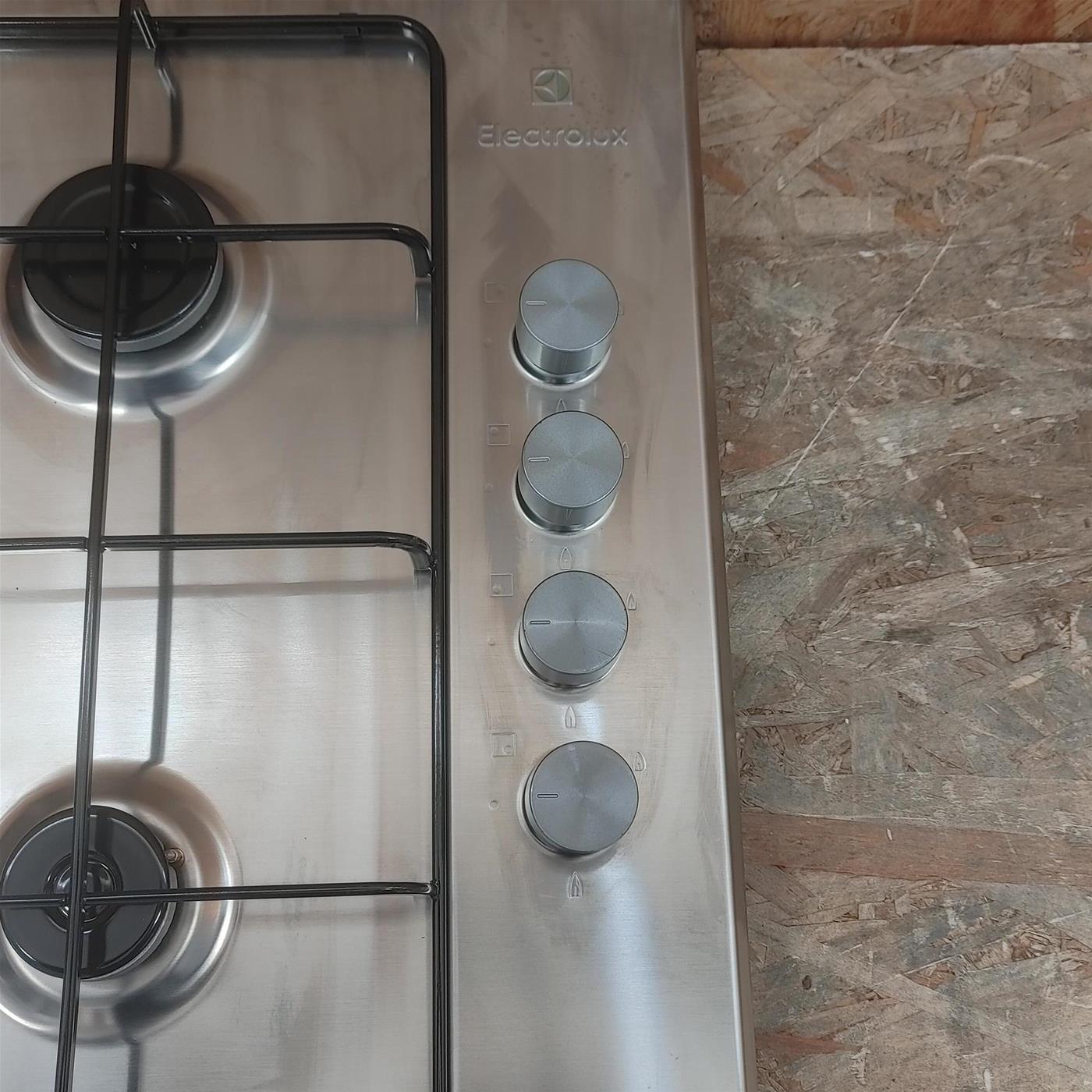 Piano cottura Electrolux Serie 300 KGS6404SX a gas 60cm