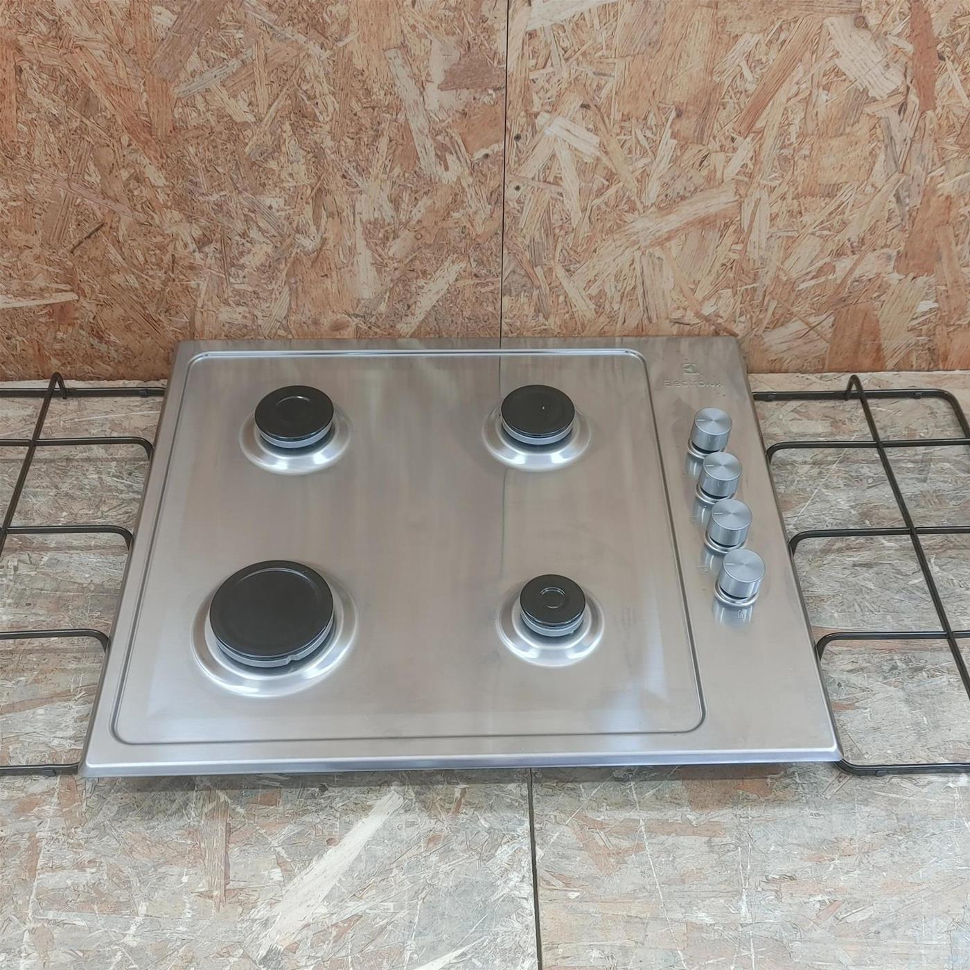 Piano cottura Electrolux Serie 300 KGS6404SX a gas 60cm