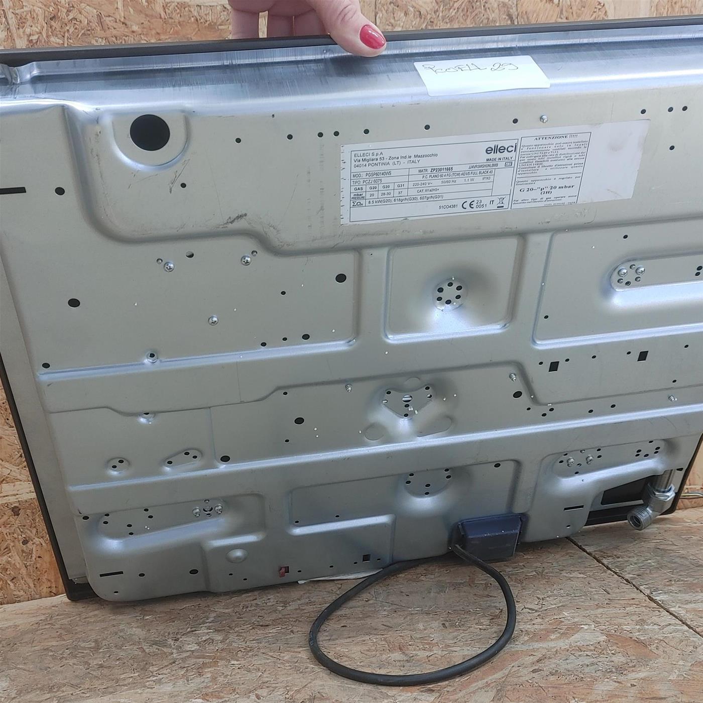Piano cottura a gas Elleci PGSP60140WS