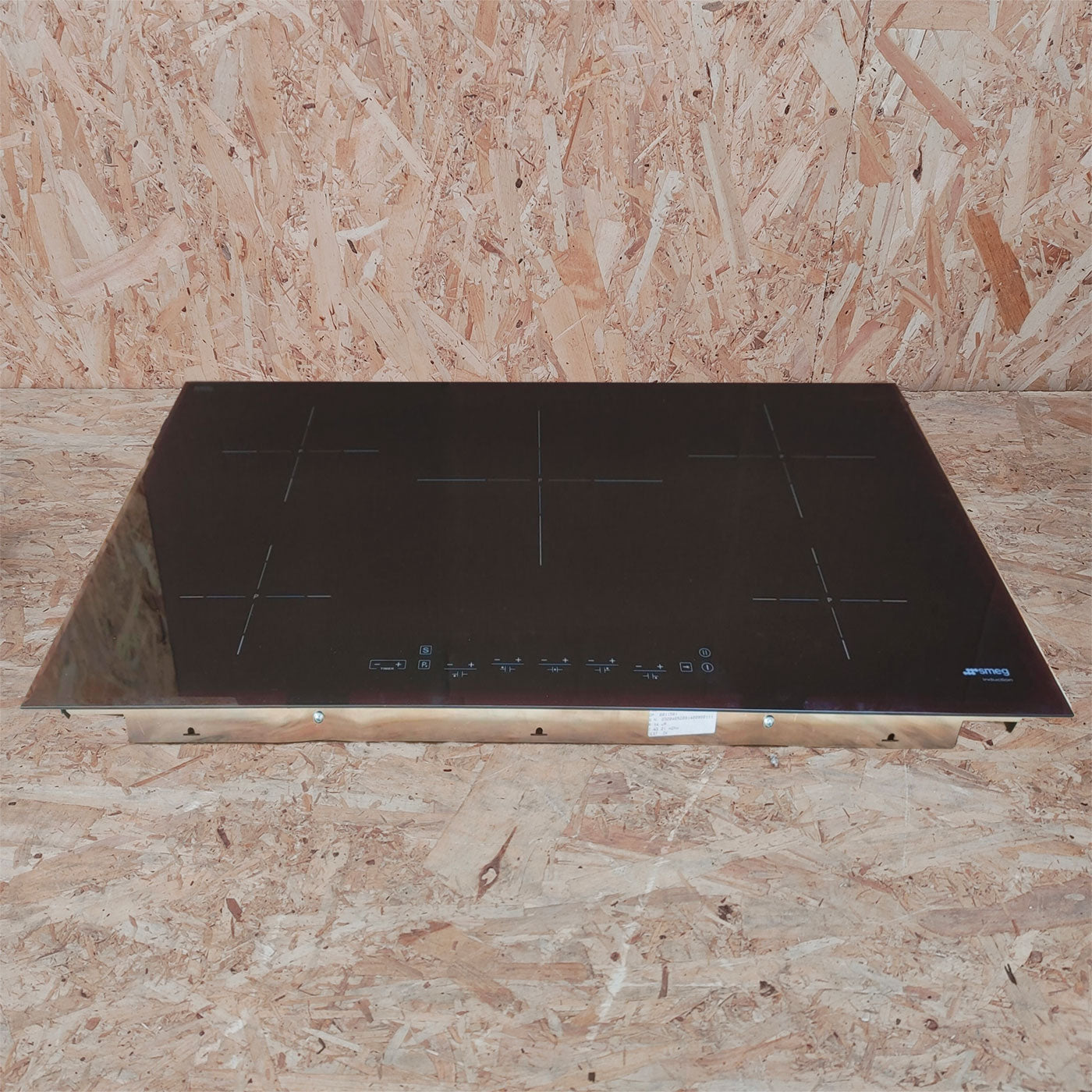 Smeg SI2951D EX MODELLO SI5952B Piano Di Cottura Induzione 90 Cm Nero Incasso Semifilo