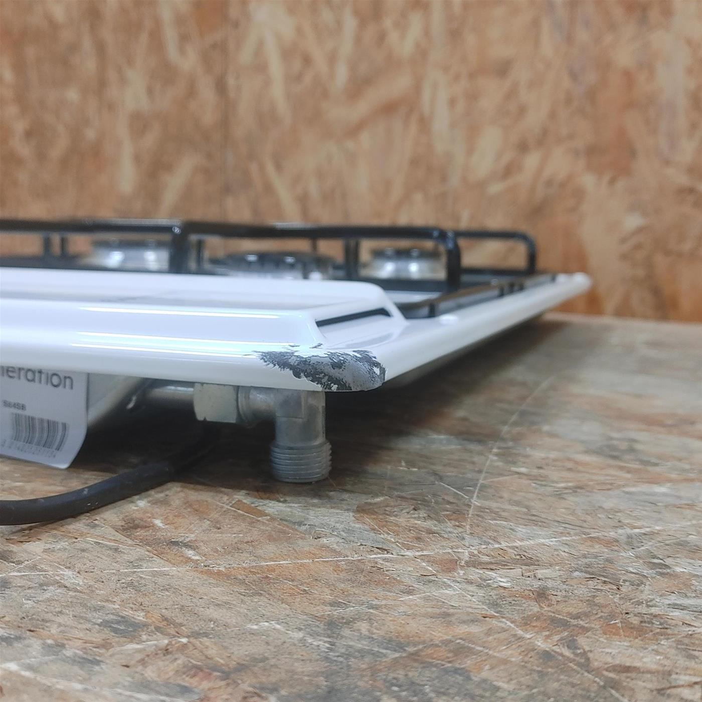 Piano cottura a gas Smeg S64SB 4 fuochi