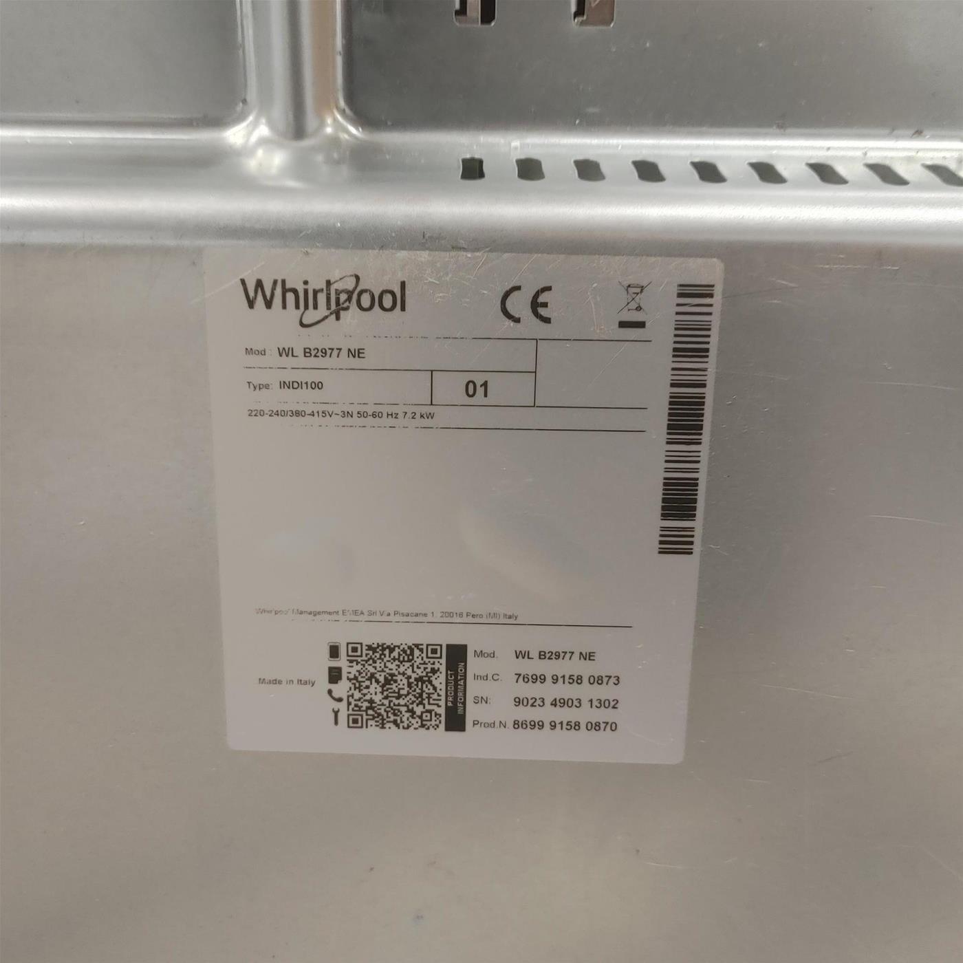Piano Cottura Whirlpool  WL B2977 NE Induzione