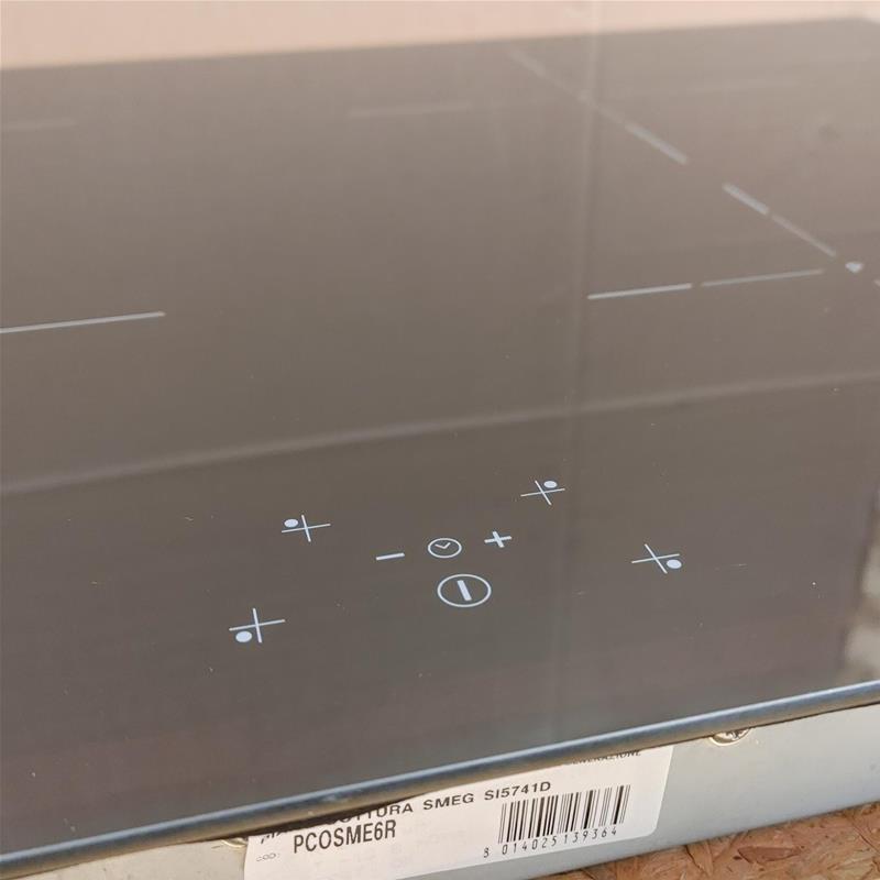 Smeg SI5741D piano cottura Nero Da incasso Piano cottura a induzione 4 Fornello(i)